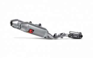 Akrapovic Evolution Line Titanium Volledig Uitlaatsysteem zonder E-keur Honda CRF 250 R / RX 2014 - 2015